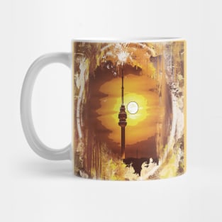 Belgrade - Avala - digital art Mug